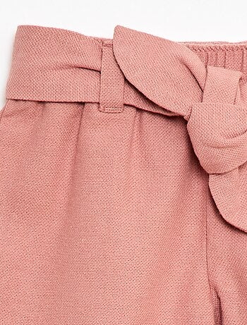 Pantalon en lin mélangé