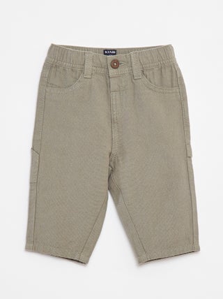 Pantalon en lin mélangé