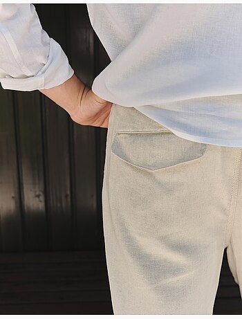 Pantalon en lin, MO Fashion