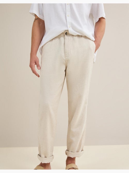 Pantalon en lin, MO Fashion - Kiabi Pantalon en lin, MO Fashion - Kiabi