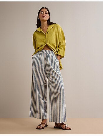 Pantalon en lin, MO Fashion
