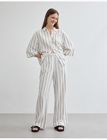 Pantalon en lin, MO Fashion