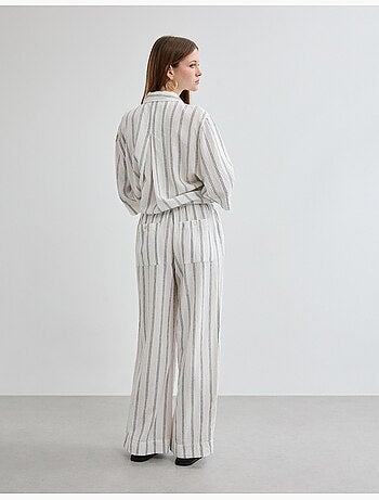 Pantalon en lin, MO Fashion