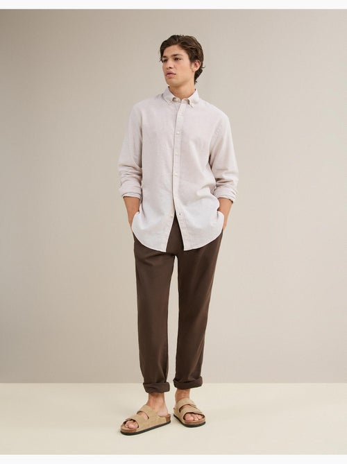 Pantalon en lin, MO Fashion - Kiabi
