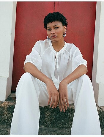 Pantalon en lyocell, MO Fashion