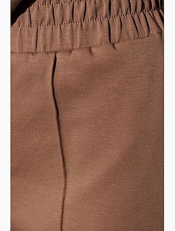 Pantalon en maille à jambe large dilvin