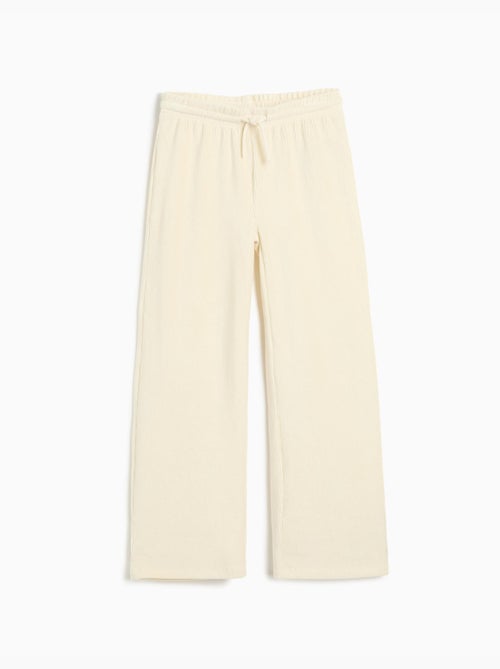 Pantalon en maille large, mo fashion - Kiabi Pantalon en maille large, mo fashion - Kiabi