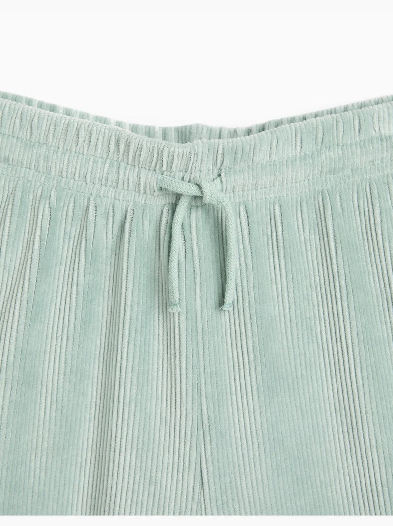 Pantalon en maille large, mo fashion Gris - Kiabi