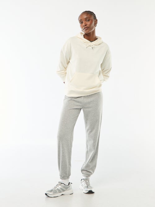 Pantalon en maille lourde femme coupe jogging - Kiabi Pantalon en maille lourde femme coupe jogging - Kiabi