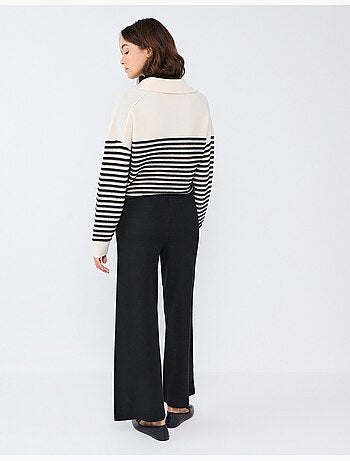 Pantalon en maille, mo fashion