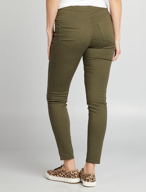 Pantalon stretch femme cheap kiabi