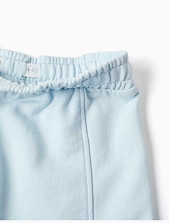 Pantalon en molleton à jambe large avec poches cargo