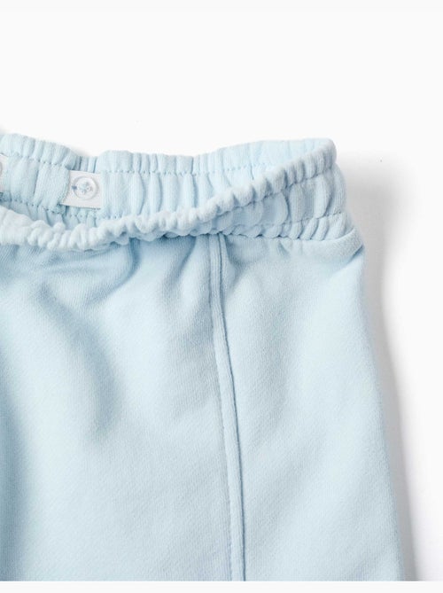 Pantalon en molleton à jambe large avec poches cargo - Kiabi