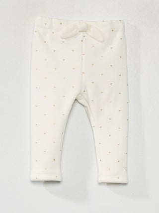 Pantalon en molleton avec imprimé - Toujours + chaud