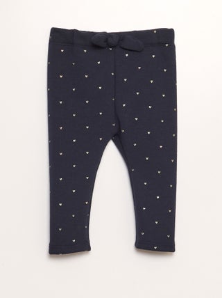 Pantalon en molleton avec nœud