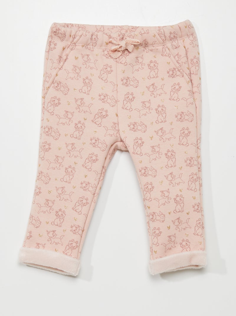Pantalon en molleton 'Disney' Rose - Kiabi