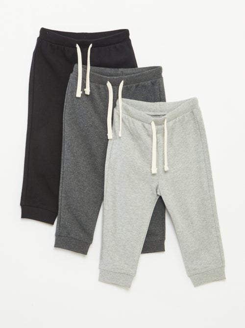 Pantalon en molleton léger avec taille élastiquée - Kiabi