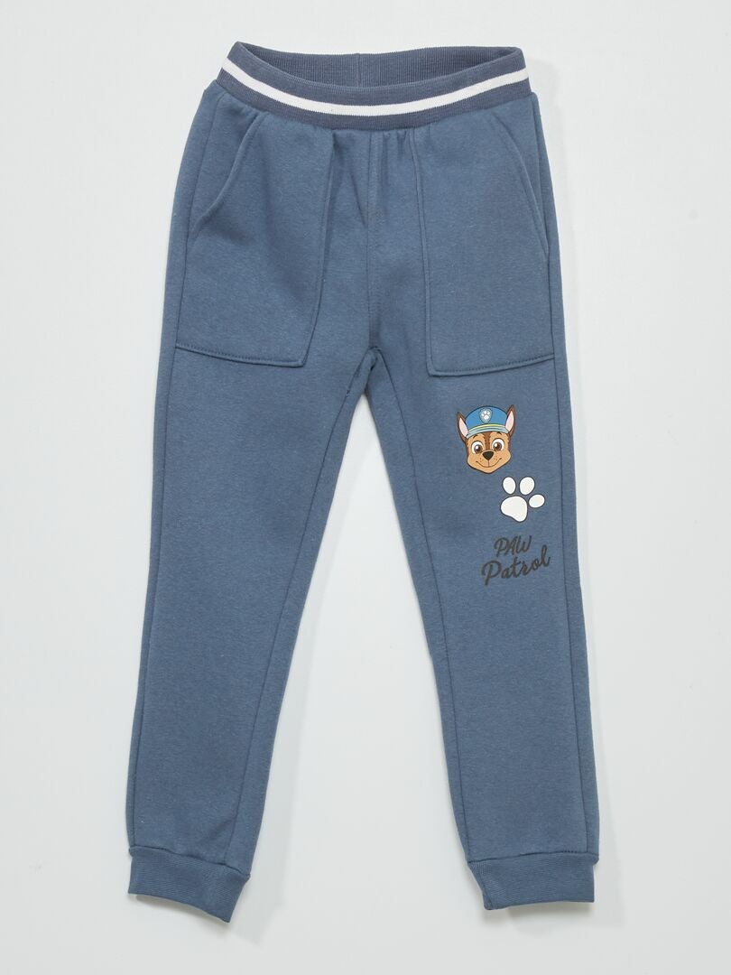 Pantalon en molleton 'Pat 'patrouille' Bleu - Kiabi