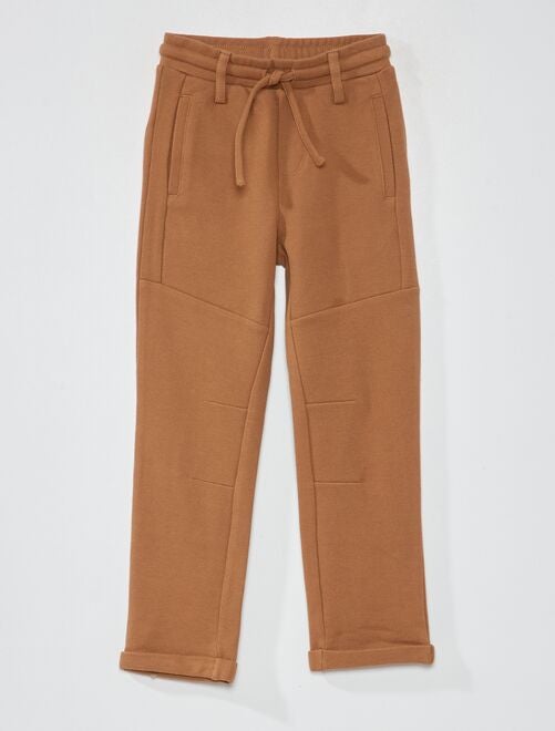 Pantalon en piqué de coton - Coupe + ajustée - Kiabi