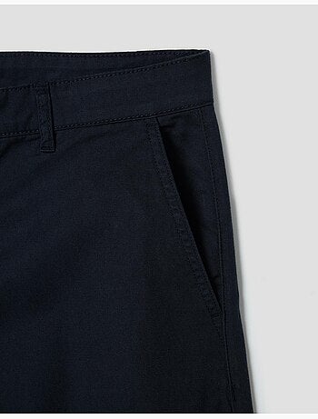 Pantalon en sergé à coupe régulière, MO Fashion