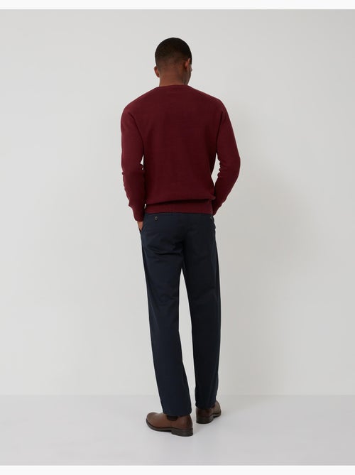Pantalon en sergé à coupe régulière, MO Fashion - Kiabi Pantalon en sergé à coupe régulière, MO Fashion - Kiabi