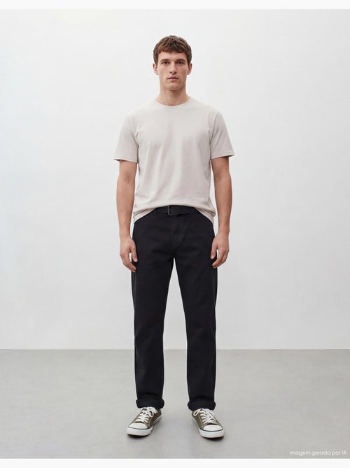 Pantalon en sergé coupe classique - Kiabi Pantalon en sergé coupe classique - Kiabi