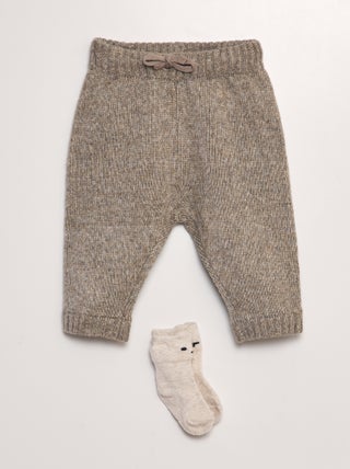 Pantalon en tricot