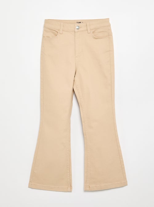 Pantalon en twill - coupe confortable - Kiabi