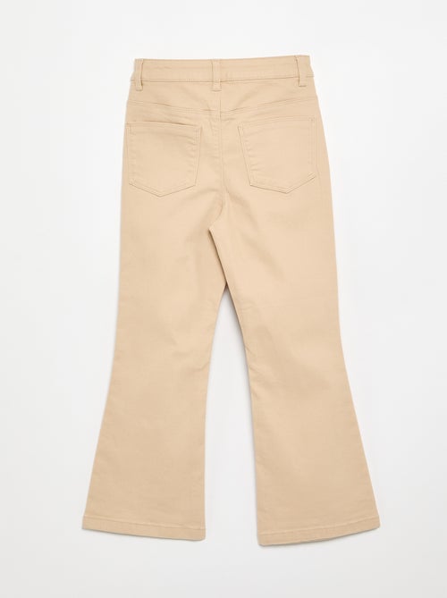 Pantalon en twill - coupe confortable - Kiabi