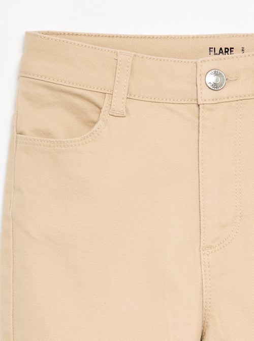 Pantalon en twill - coupe confortable - Kiabi