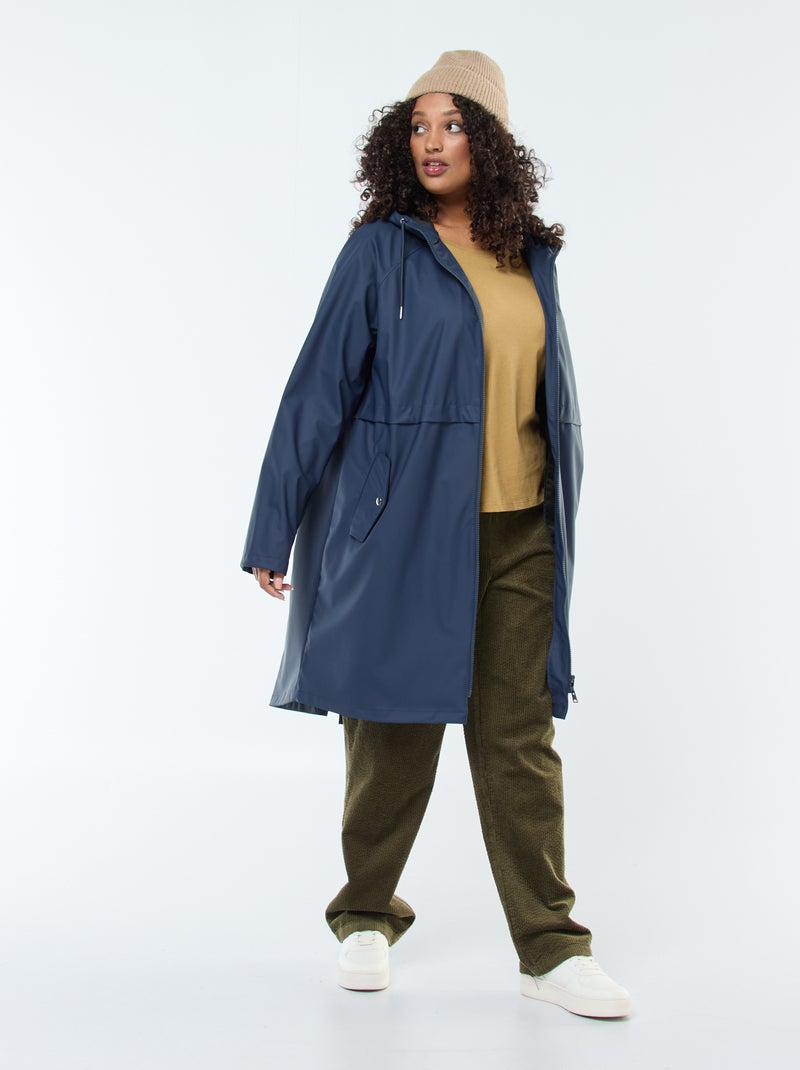 Pantalon en velour Vert - Kiabi