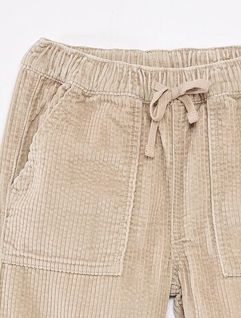 Pantalon en velours côtelé