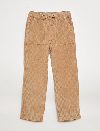 Pantalon en velours côtelé