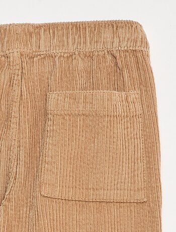 Pantalon en velours côtelé
