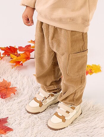 Pantalon en velours côtelé