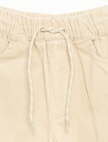 Pantalon en velours côtelé