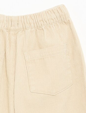Pantalon en velours côtelé