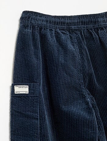 Pantalon en velours côtelé