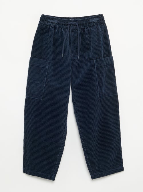 Pantalon en velours côtelé - Kiabi