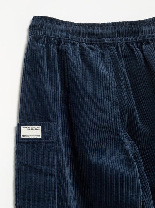 Pantalon en velours côtelé - Kiabi