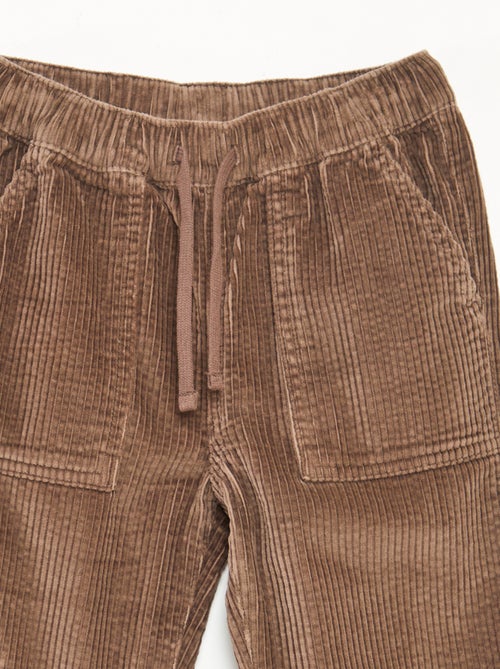 Pantalon en velours côtelé - Kiabi