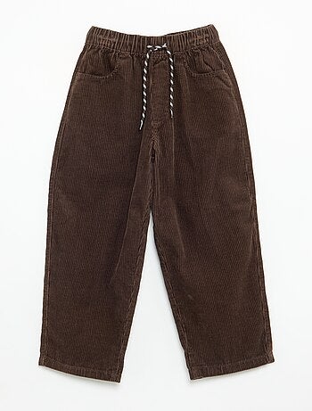 Pantalon en velours côtelé