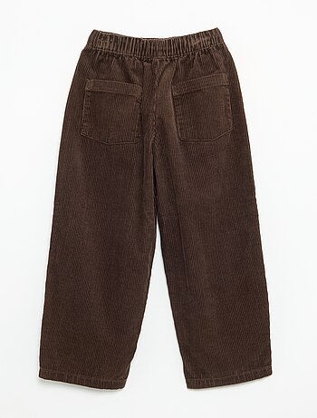 Pantalon en velours côtelé