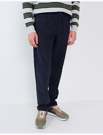Pantalon en velours côtelé slim-fit, mo fashion