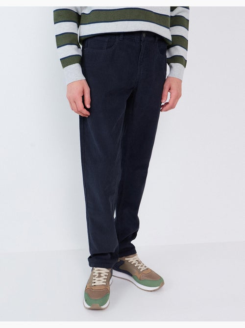 Pantalon en velours côtelé slim-fit, mo fashion - Kiabi Pantalon en velours côtelé slim-fit, mo fashion - Kiabi