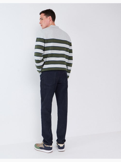 Pantalon en velours côtelé slim-fit, mo fashion - Kiabi Pantalon en velours côtelé slim-fit, mo fashion - Kiabi