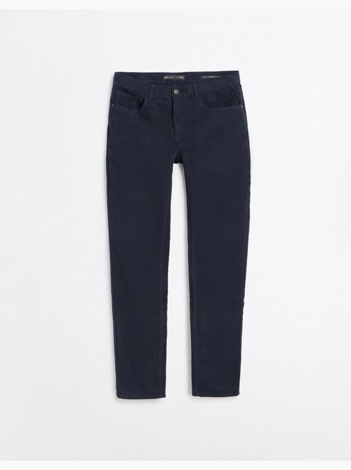 Pantalon en velours côtelé slim-fit, mo fashion - Kiabi Pantalon en velours côtelé slim-fit, mo fashion - Kiabi