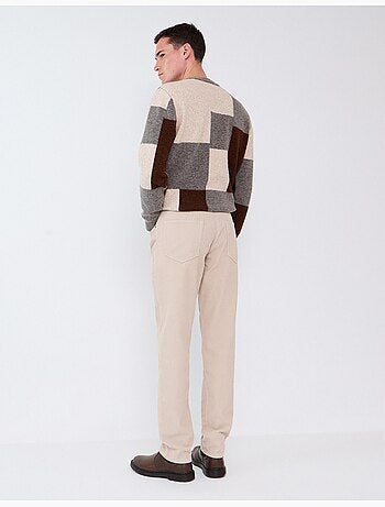 Pantalon en velours côtelé slim-fit, mo fashion