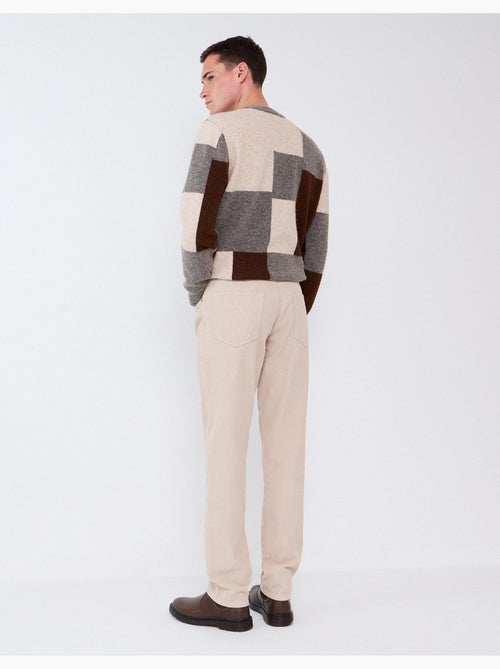 Pantalon en velours côtelé slim-fit, mo fashion - Kiabi Pantalon en velours côtelé slim-fit, mo fashion - Kiabi