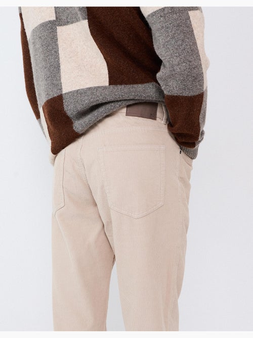 Pantalon en velours côtelé slim-fit, mo fashion - Kiabi Pantalon en velours côtelé slim-fit, mo fashion - Kiabi